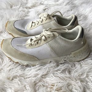Sorel Women's Athletic Shoes - Cream and White